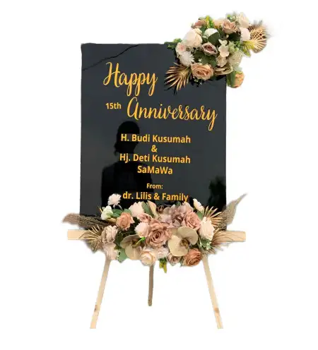 Papan Bunga Akrilik Pagongan